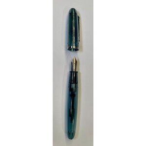 Ellington Pens Fountain Pen Clarity Transparent Blue Fine Nib NEW